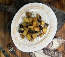Картофель с грибами
