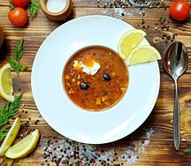 Мясная солянка
