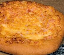 Лепешка с ветчиной и сыром