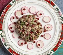 Лобио красное с орехами
