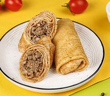 Блины с мясом