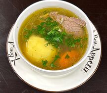 Шурпа с говядиной