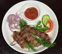 Люля из баранины на углях