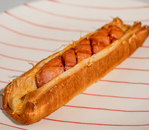 Сосиска из индейки в тесте