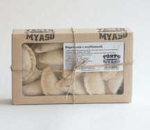 Вареники с клубникой