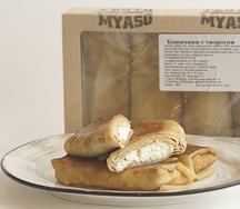 Блины с творогом
