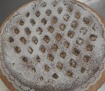 Пирог Яблоко с бананом