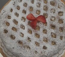 Пирог с клубникой 