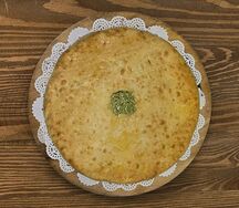 Пирог с сыром и шпинатом 