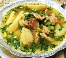 Суп говяжий Лывжа