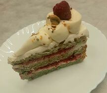 Малина-фисташка