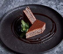 Шоколадный медовик