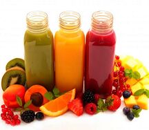 Свежевыжатый фреш в ассортименте