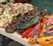 Овощи на мангале