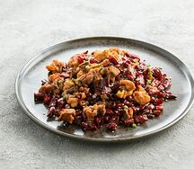 Жареный цыпленок с перцем чили