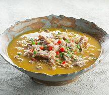 Говядина в кисло-остром бульоне