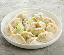 Пельмени с начинкой из говядины и сельдерея