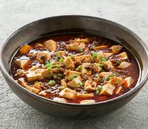 Мапо тофу по-сычуаньски с говяжьим фаршем