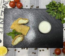 Блины фаршированные с творогом сладким