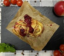 Блинчики с ягодами