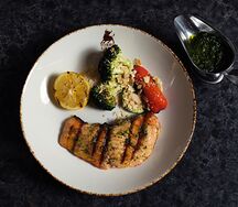 Стейк из форели