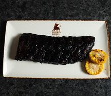 Свиные ребрышки барбекю