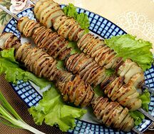 Картофель на мангале