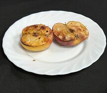 Яблоки на мангале