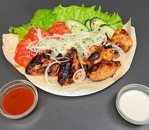 Шашлык из куриных крылышек