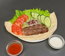Люля-кебаб из баранины и говядины