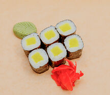 Ролл с маринованной редькой 6 шт