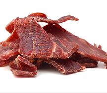 Вяленое мясо лося