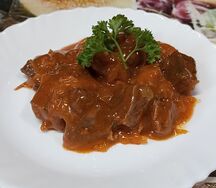 Гуляш из говядины