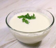 Кефир с чесноком