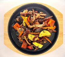 Курица с овощами