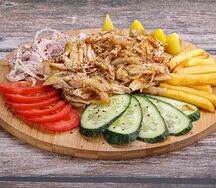 Порционный донер с курицей