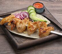 Шашлык из куриных крыльев