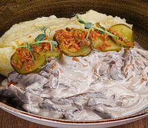 Пюре с курицей