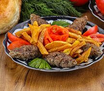 Люля из баранины с картошкой