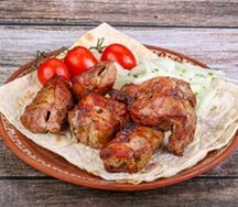 Шашлык из свиной шейки