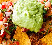 Чили-начос с гуакамоле