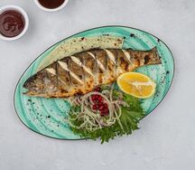 Шашлык из сибаса