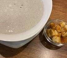 Крем суп из шампиньонов
