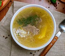 Чеченский горский суп