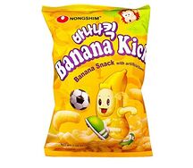 Кукурузные палочки со вкусом банана Nongshim