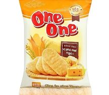 Рисовый крекер с сыром