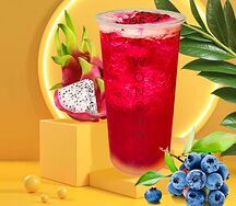 Драконий фрукт-черника