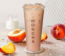 Молочный жасминовый чай с персиком