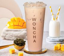 Молочный жасминовый чай с манго