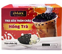 Чай с шариками растворимый Чёрный чай iMax Bubble Tea